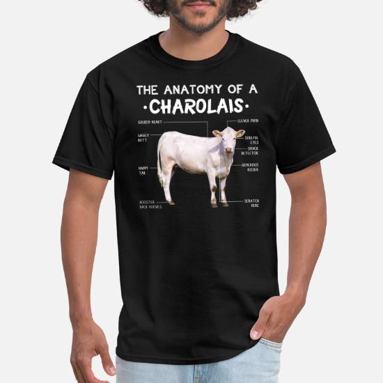 charolais cow t-shirt Funny Cow 